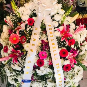 Foto do produto Coroa de Flores para Homenagem Póstuma - 018