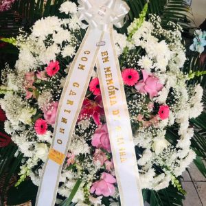 Foto do produto Coroa de Flores para Homenagem Póstuma - 023