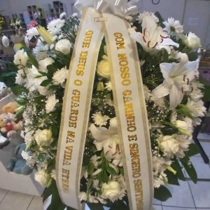 Foto do produto Coroa de Flores para Homenagem Póstuma - 029