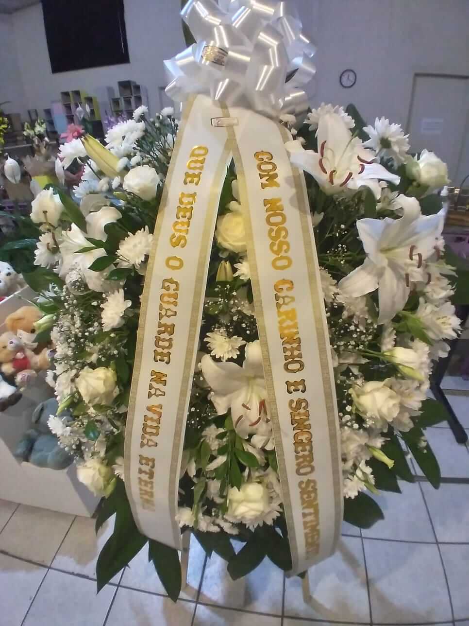 Coroa de Flores para Homenagem Póstuma - 029