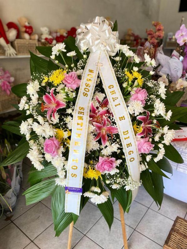 Coroa de Flores para Homenagem Póstuma - 005