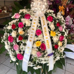 Foto do produto Coroa de Flores para Homenagem Póstuma - 006